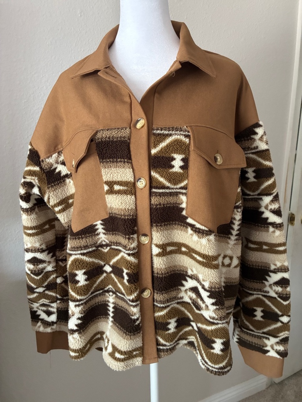 Unisex shacket